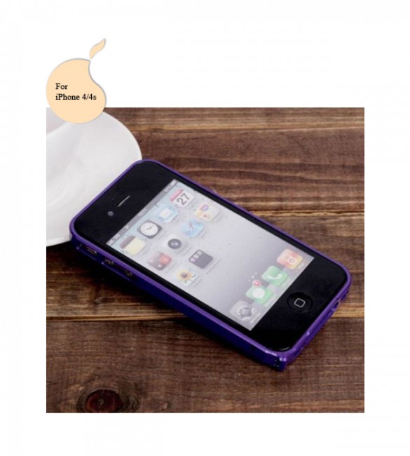 Бампер iPhone 4/4s (Фиолетовый)